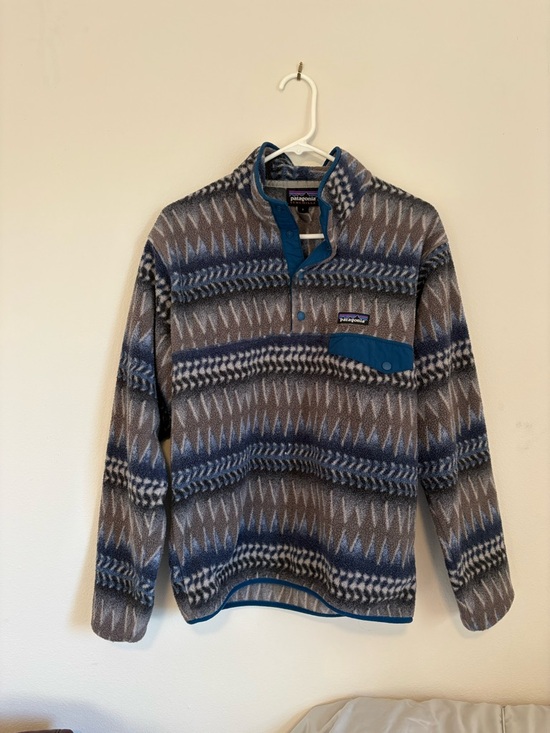 Patagonia Other - Patagonia Synchilla Blue/Grey Fleece